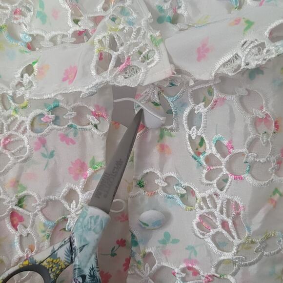 For Love and Lemons- NWT White eyelet dress- size small- READ - Picture 6 of 10